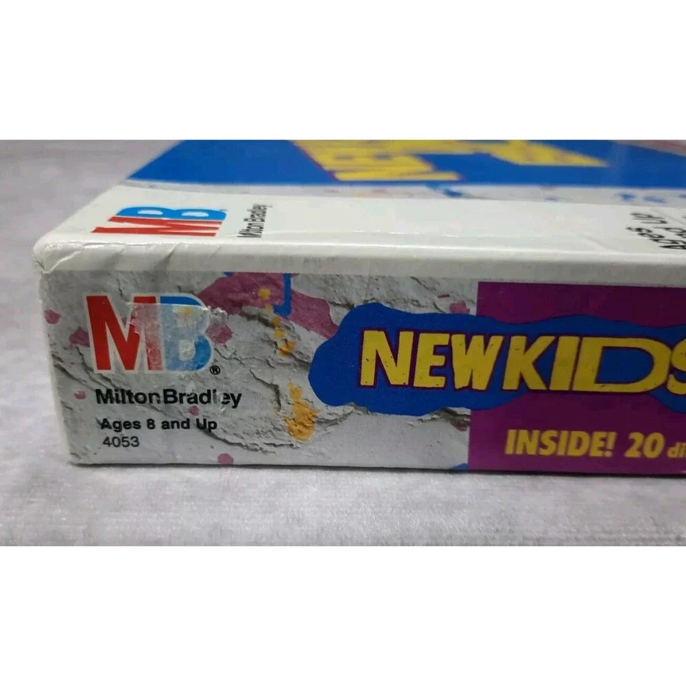New Kids On The Block Vintage Milton Bradley Board Game - Cards Not Punched Out